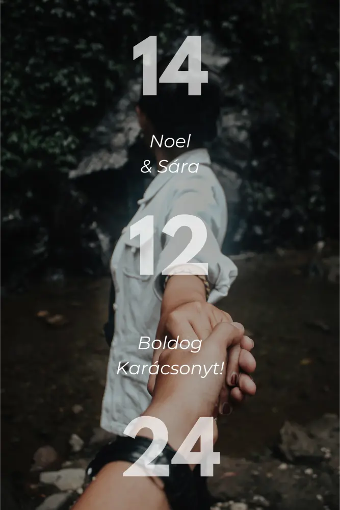 Dátummal ellátott kép Boldog Karácsonyt felirattal - Image 2