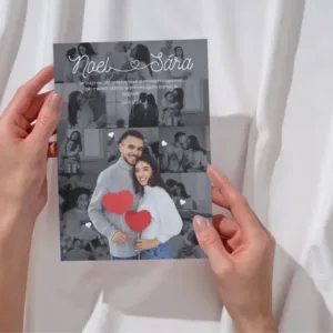 Szerelmes kiemelt kollázs